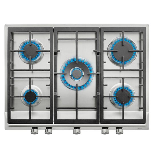 Placa a Gás TEKA EX 70.1 | 70 cm, 5 Queimadores, Inox, Alta Eficiência