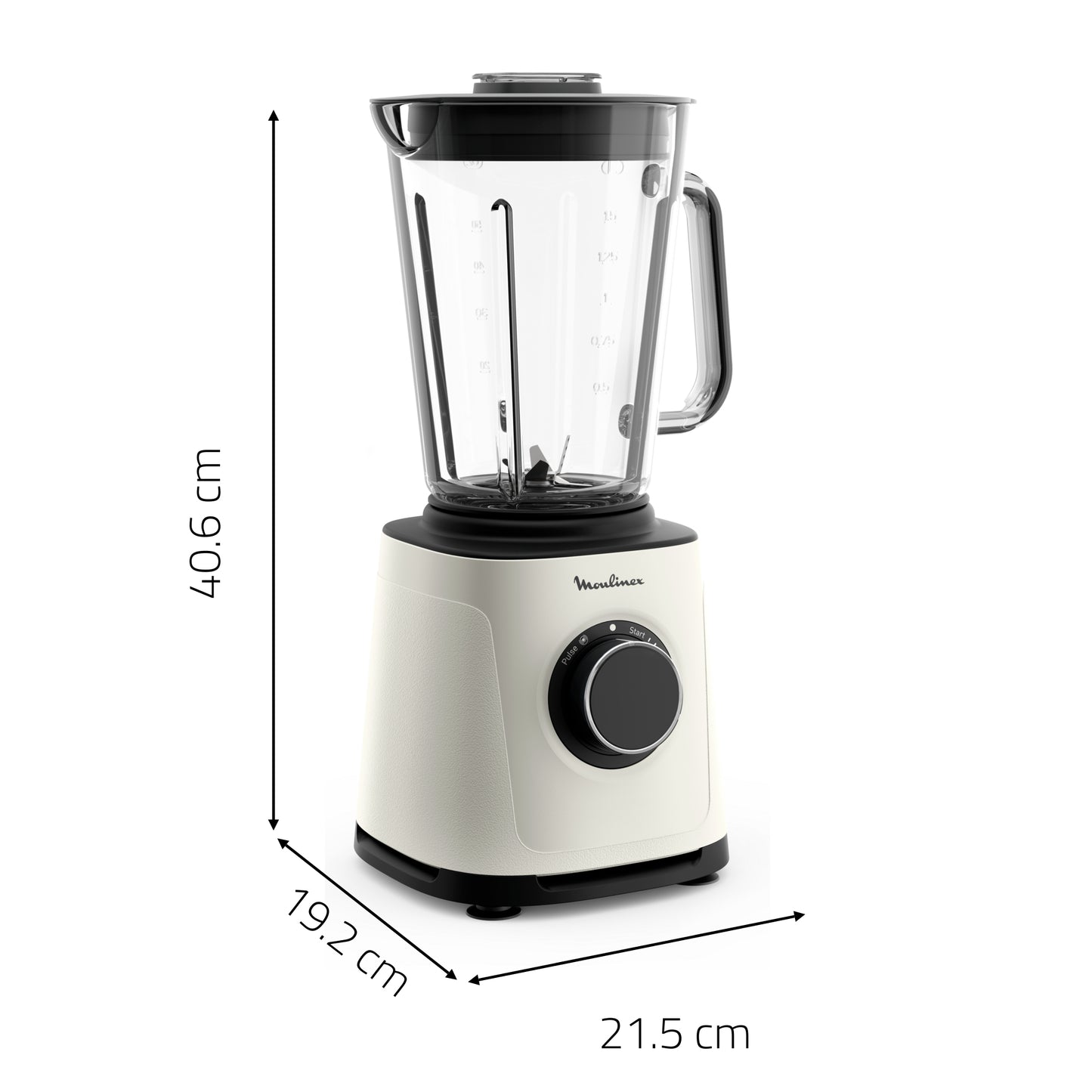 Liquidificadora Moulinex Perfectmix Essential LM771AF0 | 1200W, 2L