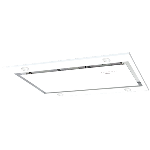Chaminé Cata Isla Sirin 1000 Glass Wh
