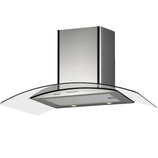 Chaminé Cata Gamma 600 Gx/f | 800 m³/h, Inox, Classe A