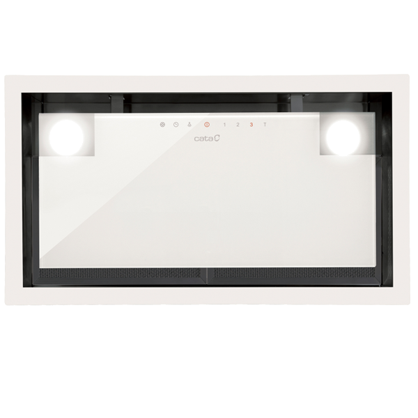 Exaustor Integrável Cata GC DUAL 45 XGWH | 820 m³/h, Classe A, LED