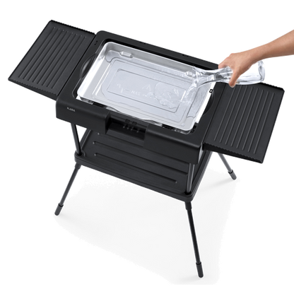 Grelhador Barbecue Contacto C/ Pés FLAMA 4161 Fl | 2000W