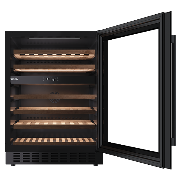 Garrafeira TEKA RVU 20046 GBK | 46 garrafas, 150L, Classe G