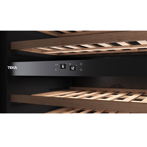 Garrafeira TEKA RVU 20046 GBK | 46 garrafas, 150L, Classe G