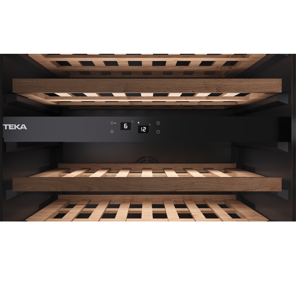 Garrafeira TEKA RVU 20046 GBK | 46 garrafas, 150L, Classe G