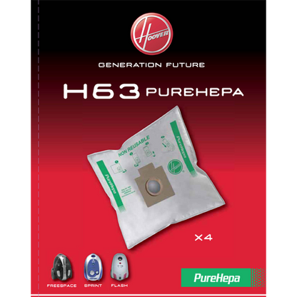EMBALAGEM SACOS HOOVER P/FREESPACE/SPRINT - H63