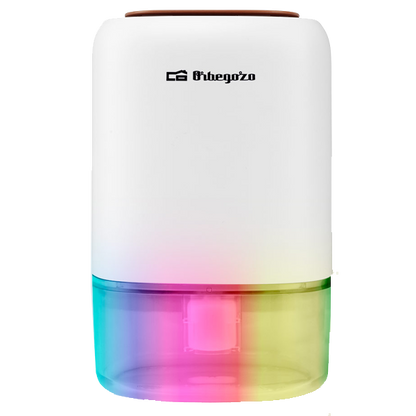 Desumidificador Orbegozo DH305 | 300ml/dia, 1L, Silencioso
