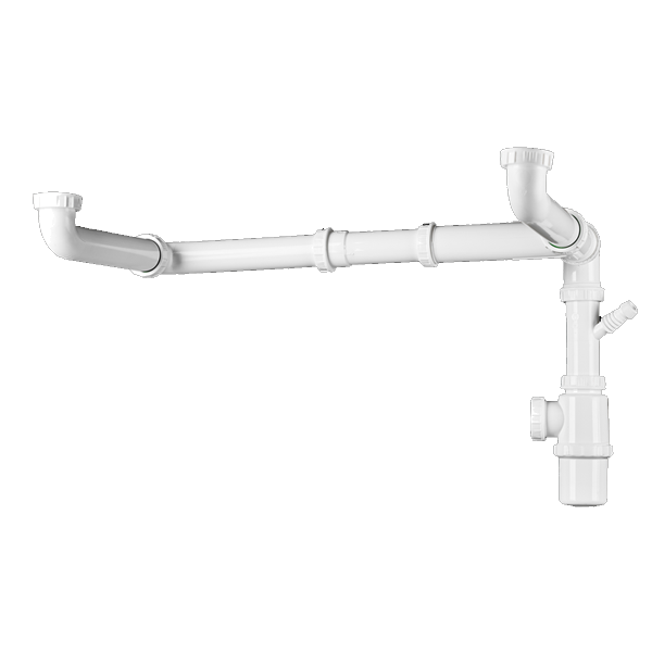 Conjunto Sifão 2c Salva Espaço TEKA