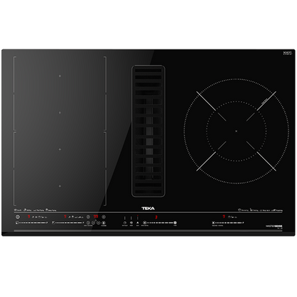 Placa de Indução Teka AFC 87628 MST BK | 80 cm, Exaustor Integrado, 7200W