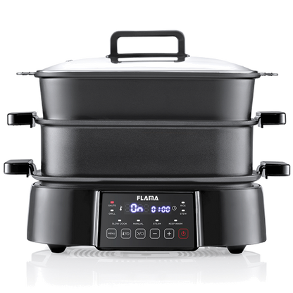 Robot de Cozinha FLAMA 2160FL | Cook, Steam & Grill 8-em-1, 1250W