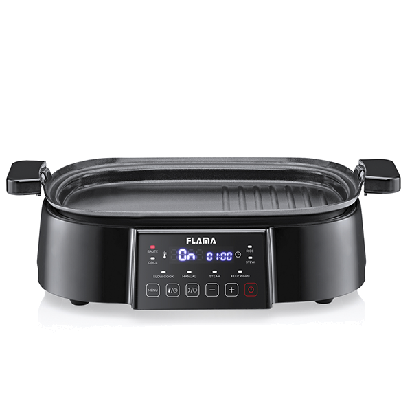 Robot de Cozinha FLAMA 2160FL | Cook, Steam & Grill 8-em-1, 1250W