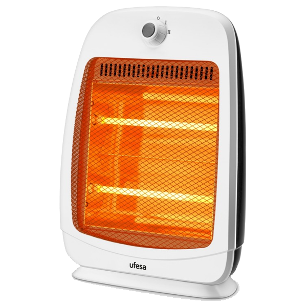 Aquecedor Quartzo UFESA Rigel 83405501 | 800W, 2 níveis, pega