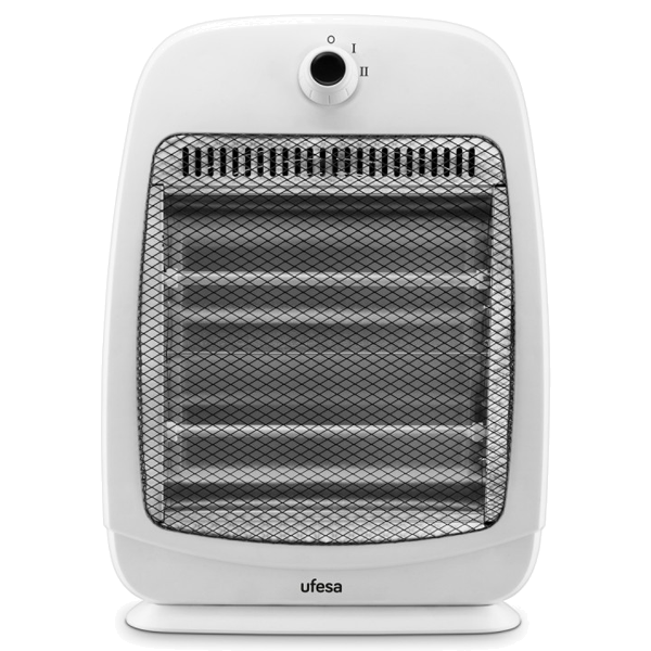Aquecedor Quartzo UFESA Rigel 83405501 | 800W, 2 níveis, pega