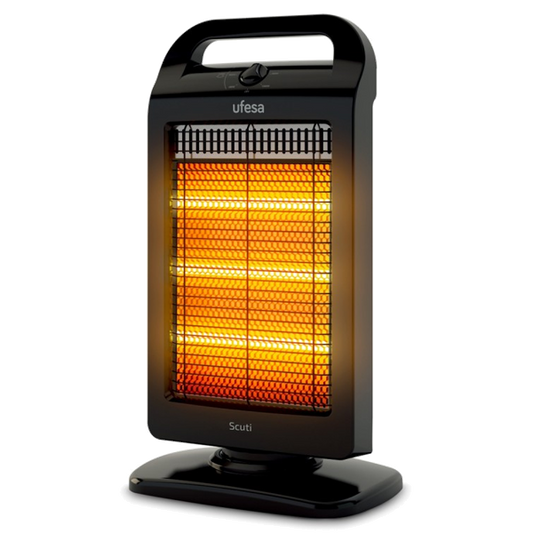 Aquecedor Quartzo UFESA Scuti 83605511 | 1200W, 3 níveis, pega