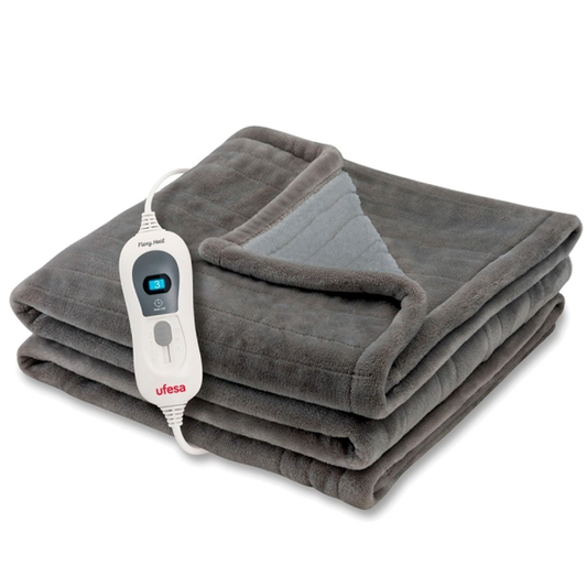 Cobertor Térmico UFESA Softy Fleece | 120W, 3 níveis, 150x100cm