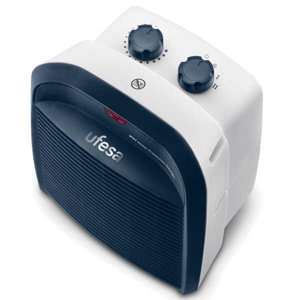 Termoventilador UFESA Persei Blue | 2000W, 3 níveis, IPX1