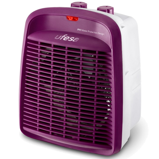 Termoventilador UFESA Persei Purple | 2000W, 3 níveis, IPX1