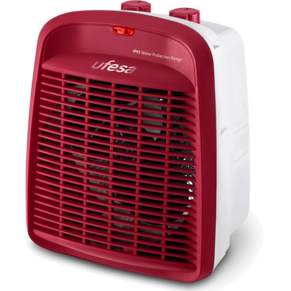 Termoventilador UFESA Persei Red | 2000W, 3 níveis, IPX1