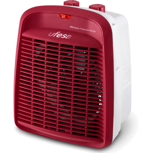 Termoventilador UFESA Persei Red | 2000W, 3 níveis, IPX1