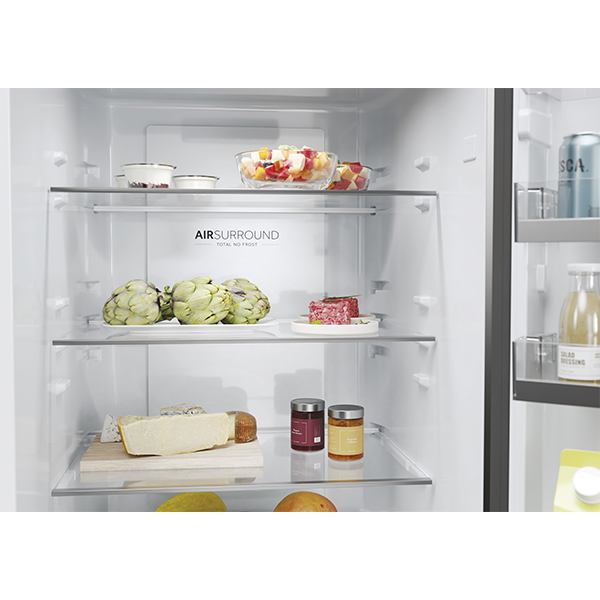 Frigorífico Combinado Haier HDW1618DNPK | 341L, Total No Frost, Wi-Fi