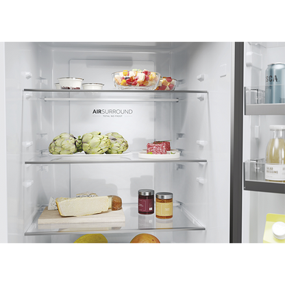 Frigorífico Combinado Haier HDW1618DNPK | 341L, Total No Frost, Wi-Fi