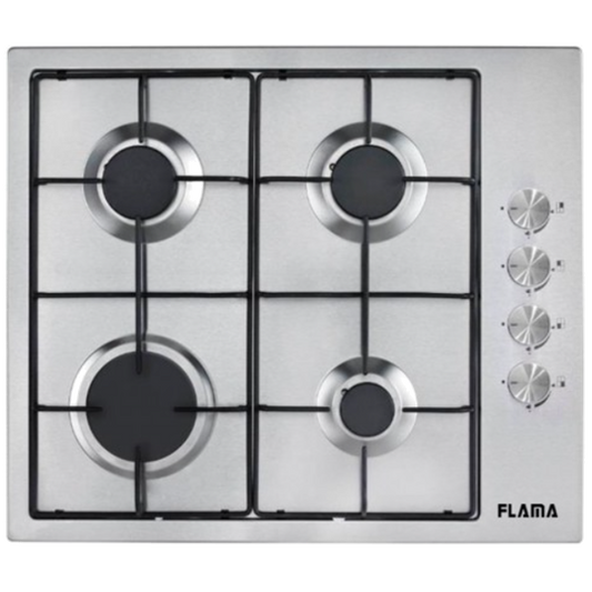 Placa a Gás Flama 9005FL | 4 Queimadores, Inox