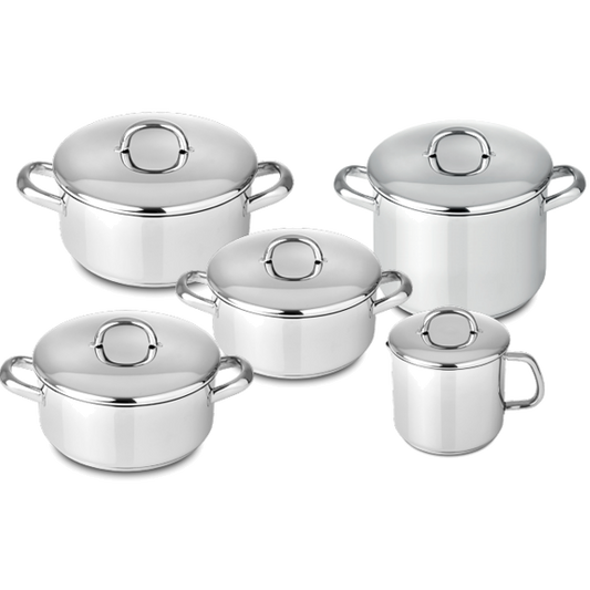 Conjunto Silampos Europa 5 Peças | Gás, Elétrico, Indução