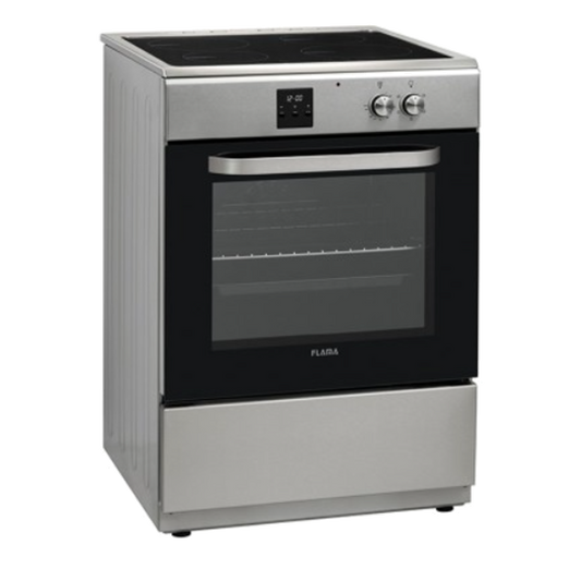 Fogão Elétrico FLAMA 8460fl | Indução, 69L, Inox