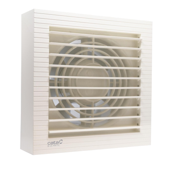 Extrator WC Cata B10 Matic | 98 m³/h, 15W, 41dB