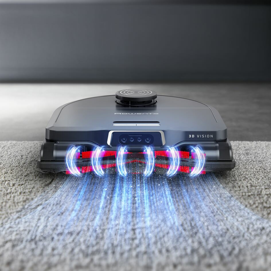 Aspirador Robô Rowenta RR9695WH | 120 min, 0.35L, Preto