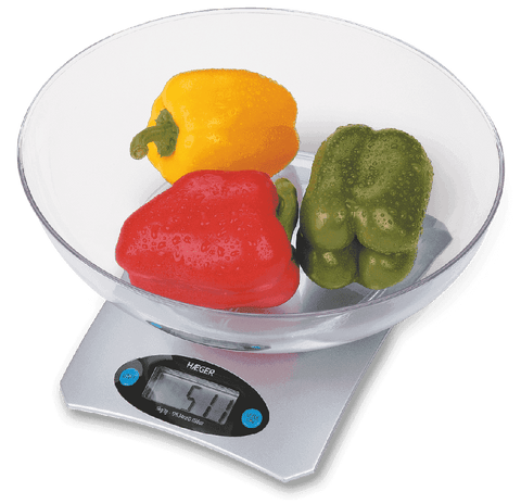 Balança de cozinha com taça HAEGER Santini | 5kg