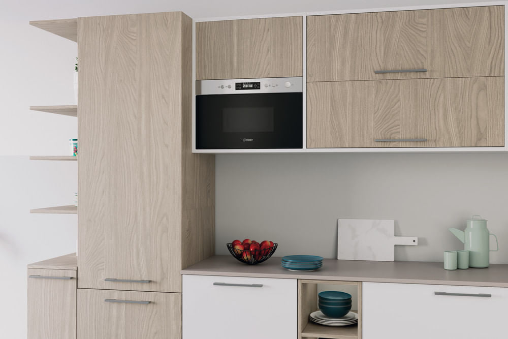 Micro-ondas Encastre Indesit IMK12X | 22L, 750W, Grill