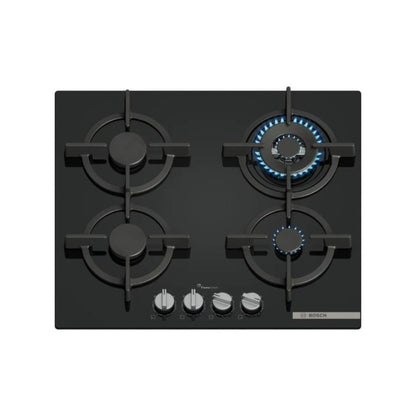 Placa a Gás Bosch PPH6A6I10 | 4 Queimadores, Vidro Preto, 60cm
