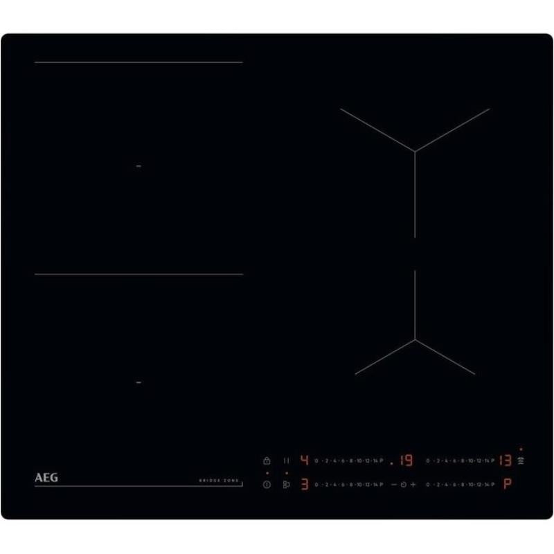 Placa de Indução AEG TO64IB00IB | 60 cm, 4 zonas, Função Ponte