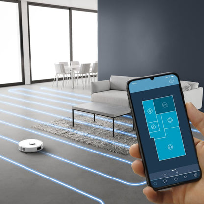 Robot Aspirador Rowenta RR9197WH | 120 min, Wi-Fi, HEPA