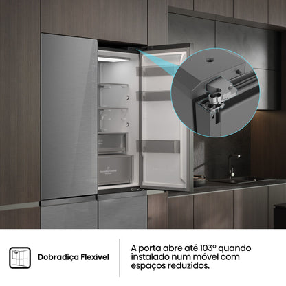 Frigorífico Americano Hisense RQ5P605NSVE | 591L, No Frost, Classe E