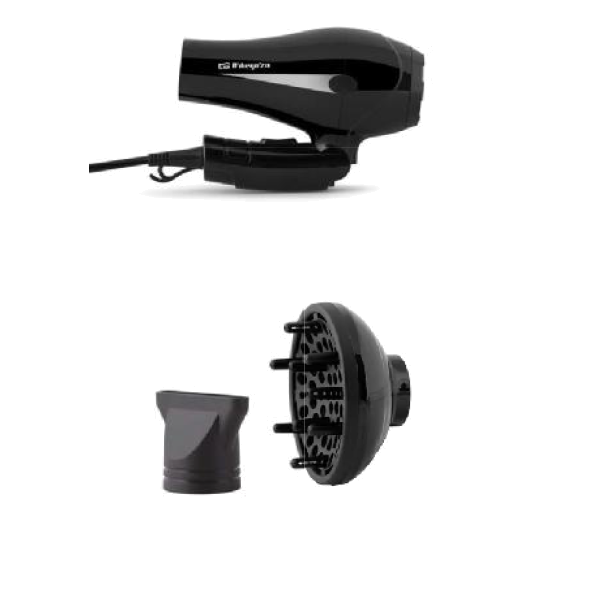 Secador De Cabelo De Viagem Orbegozo Se1160 | 1200W