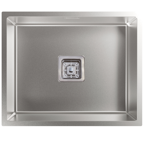 Lava-loiça Cata CB5040 | Cuba 54x44cm, 20cm Profundidade, Aço Inox