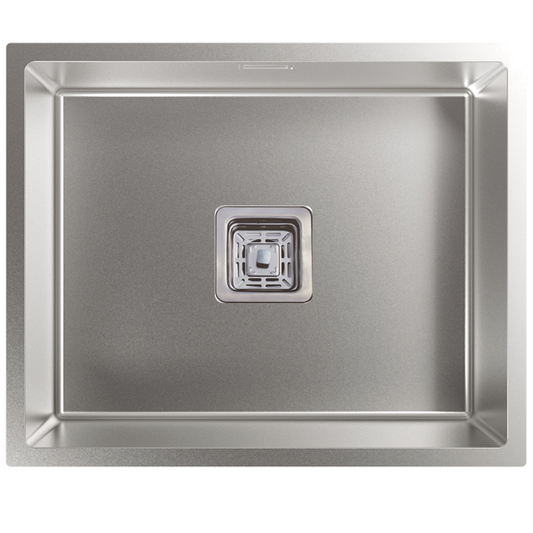 Lava-loiça Cata CB5040 | Cuba 54x44cm, 20cm Profundidade, Aço Inox