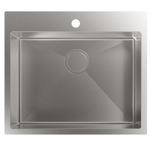 Lava Loiça Encastre Cata CBS1 5440 R10 | 59x51cm, Cuba quadrada