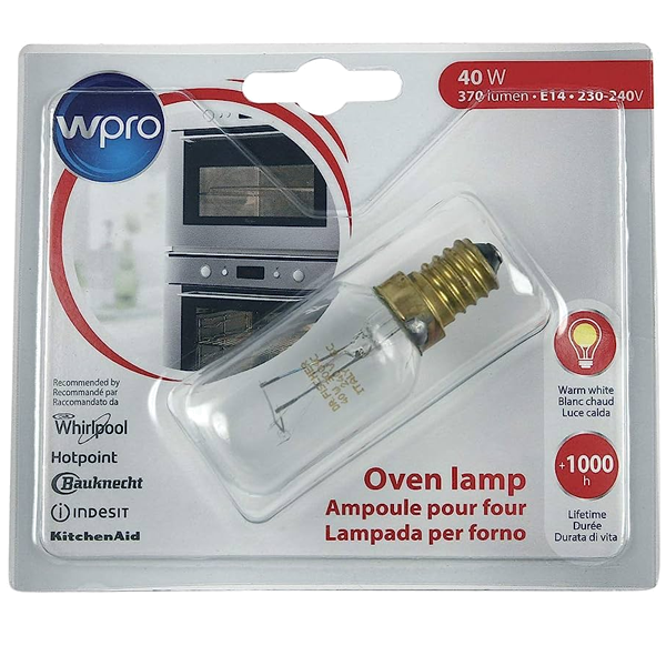 Lâmpada de Forno Wpro Lfo136 | 40W, 1000h