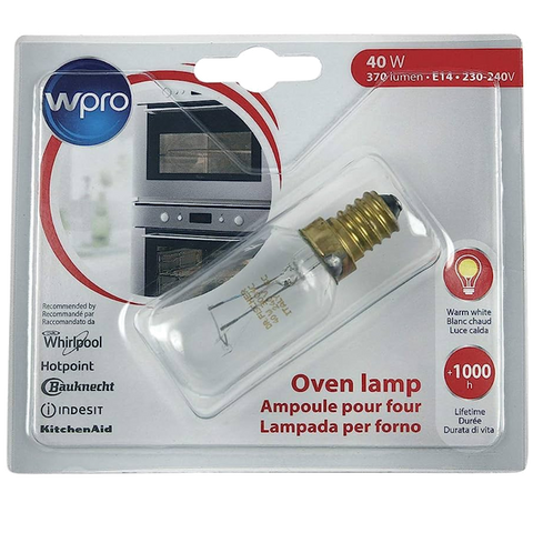 Lâmpada de Forno Wpro Lfo136 | 40W, 1000h