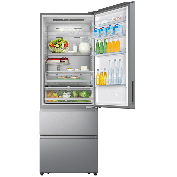 Frigorífico Combinado HISENSE Rt641n4aie | 495L, No Frost, Classe E