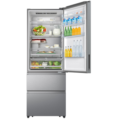 Frigorífico Combinado HISENSE Rt641n4aie | 495L, No Frost, Classe E