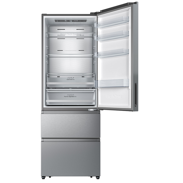 Frigorífico Combinado HISENSE Rt641n4aie | 495L, No Frost, Classe E