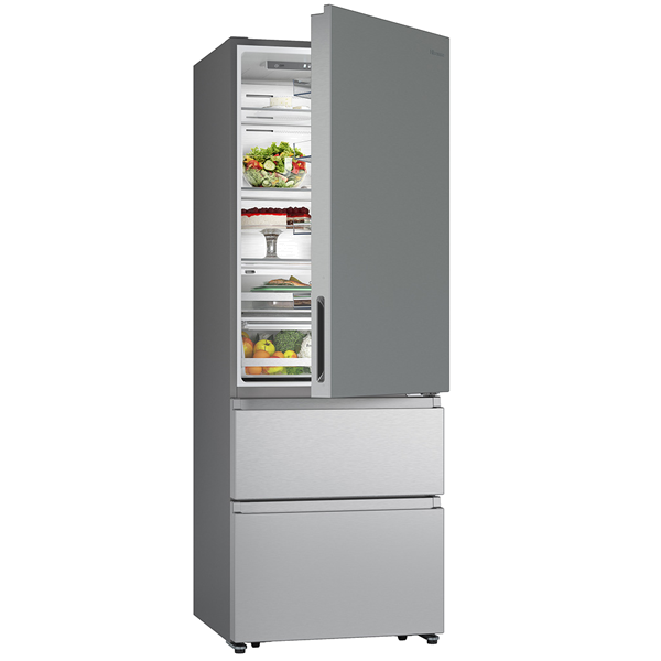 Frigorífico Combinado HISENSE Rt641n4aie | 495L, No Frost, Classe E