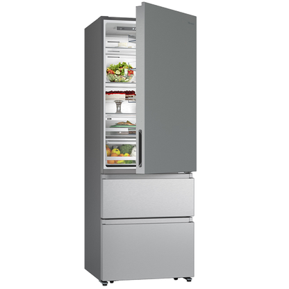 Frigorífico Combinado HISENSE Rt641n4aie | 495L, No Frost, Classe E