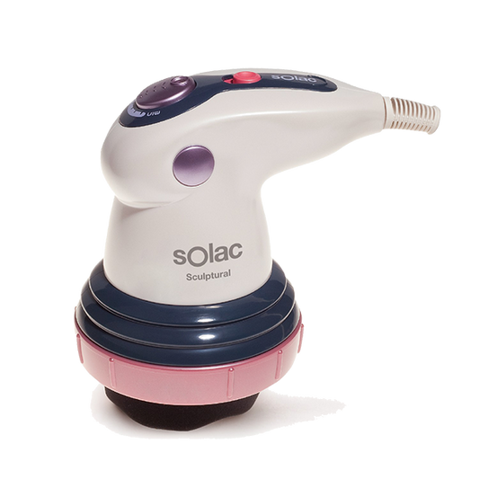 Massajador Solac ME7711 | Massagem Circular, Pressão, Infravermelhos, Intensidade Ajustável