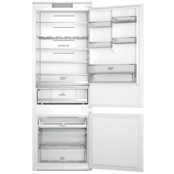 Frigorífico Combinado HOTPOINT HA SP70 T121 | 394L, No Frost, 32dB, E