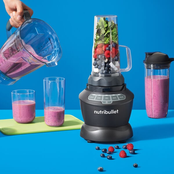 Liquidificadora Nutribullet NBF500DG | 1200W, 1.8L, 3 velocidades